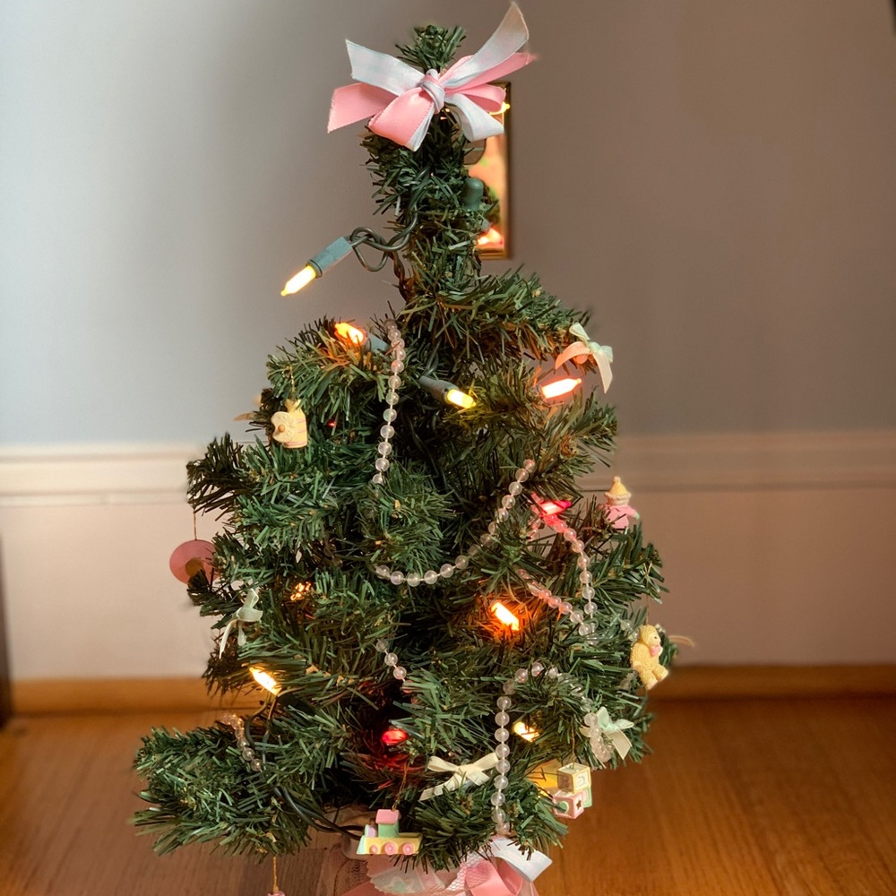 Miniature Christmas Tree for baby - EUC - Picture 8 of 10